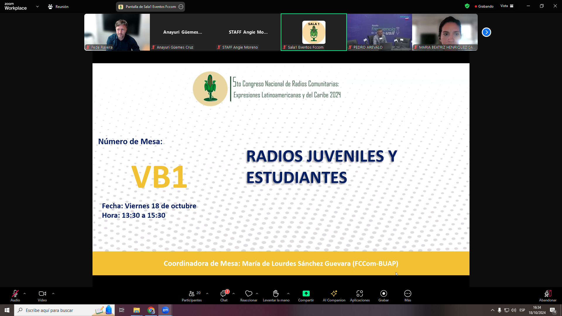 Radiofonicos estuvo presente en el 5to Congreso Latinoamericano de radios Universitarias