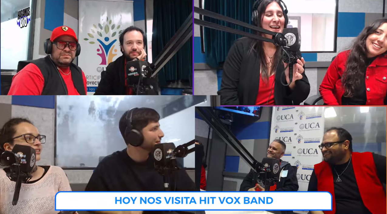 ¡Nos visitó Hit Vox Band!