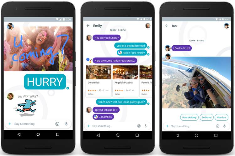 Google lanz su chat mvil