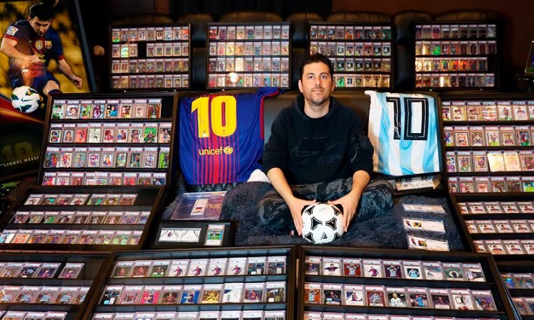 Damián Olivera Bergallo, el coleccionista nº1 de figuritas de Messi