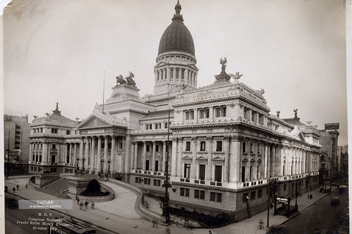 El edificio del Congreso