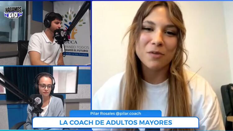 Pilar Rosales, la coach de adultos mayores