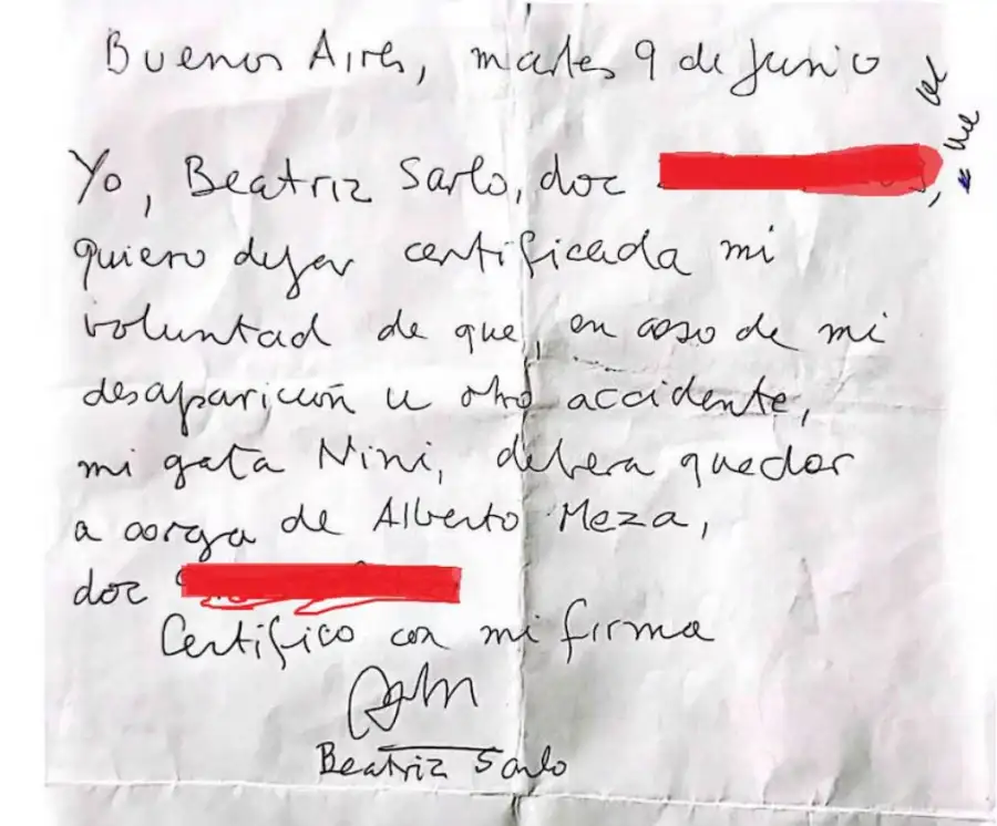 La herencia de Beatriz Sarlo