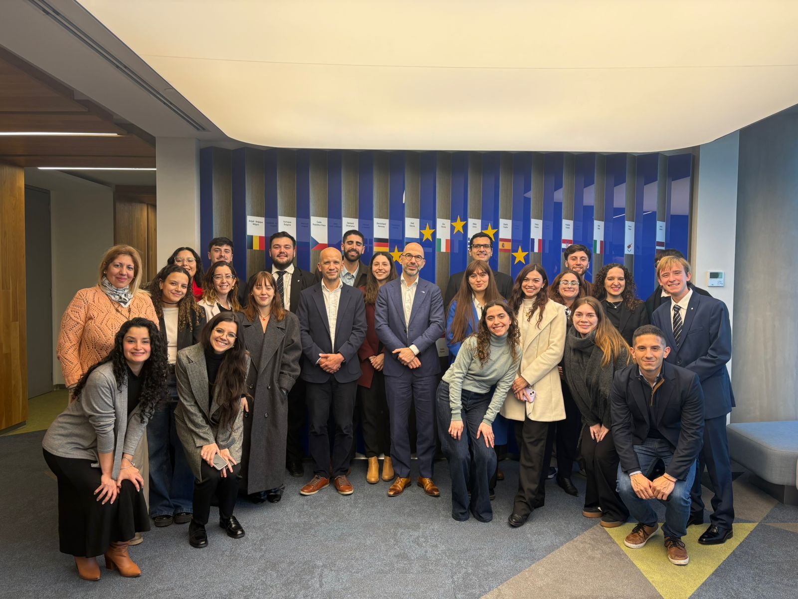 La Escuela de Política y Gobierno presente en la visita a la Delegación de la Unión Europea en Argentina