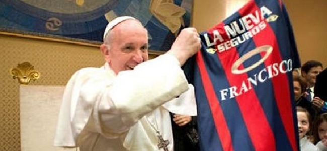 El Papa y San Lorenzo