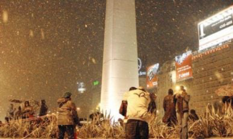 ¿Nieva en Buenos Aires? 