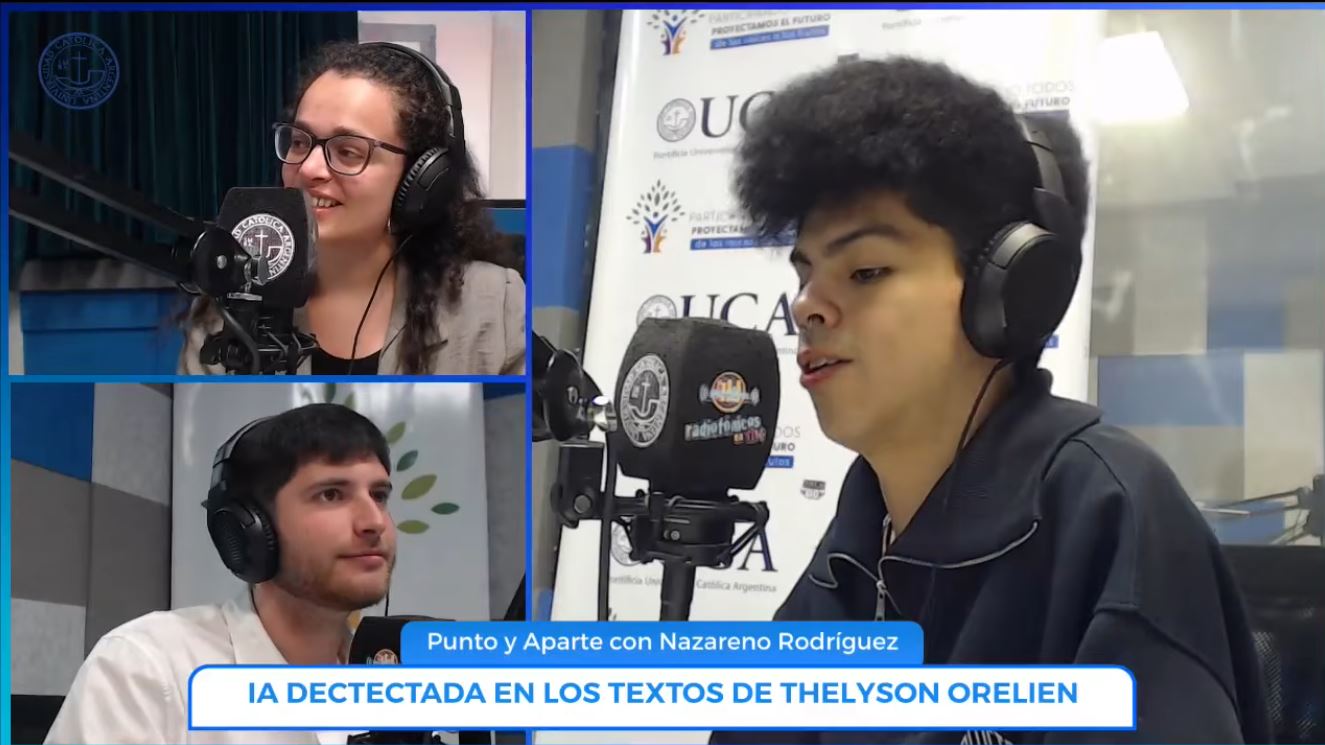 IA detectada en los textos de Thelyson Orelien