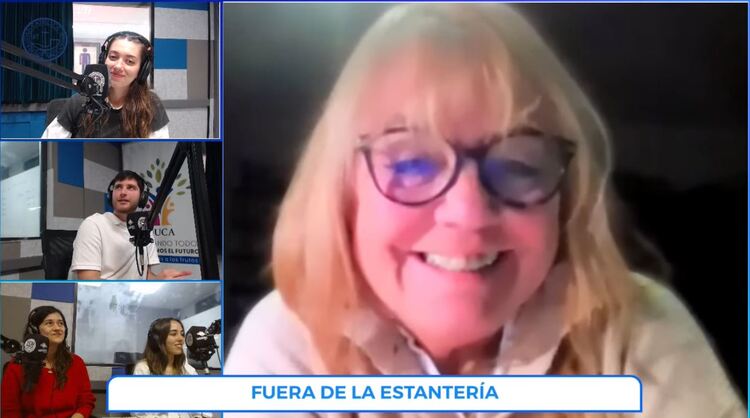 María Inés Falconi, la escritora de “El secreto del tanque de agua”