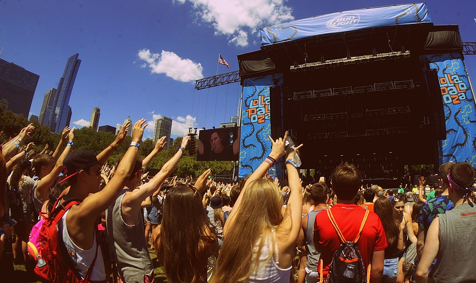 La publicidad en el Lollapalooza