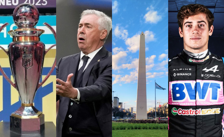 Cuartos Apertura, Ancelotti a Brasil, Colapinto debuta con Alpine y Bs.As. Capital Mundial del Deporte 2027