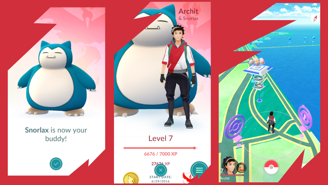 Pokémon Go permitirá ir con tu Pokémon preferido de ayudante