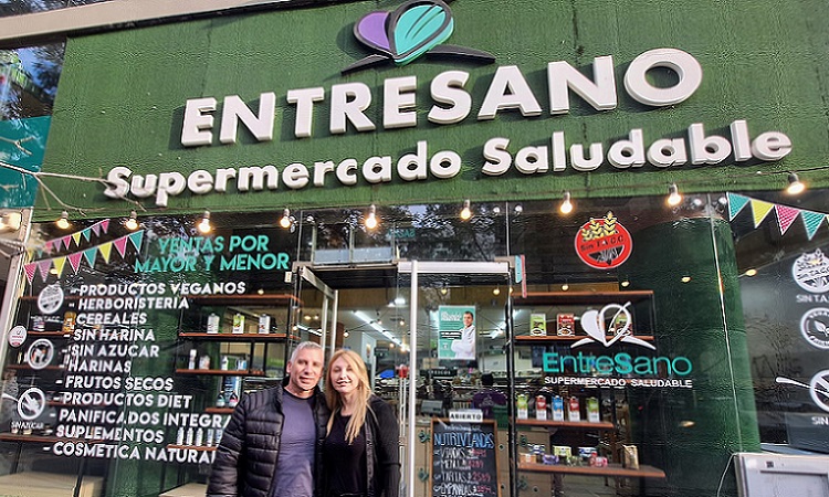 Andrea Mancini, la fundadora de un supermercado saludable