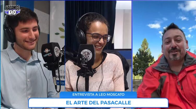 Leonardo Moscato, el artista del pasacalle  