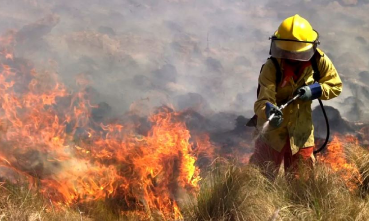 Continúan los incendios en Córdoba