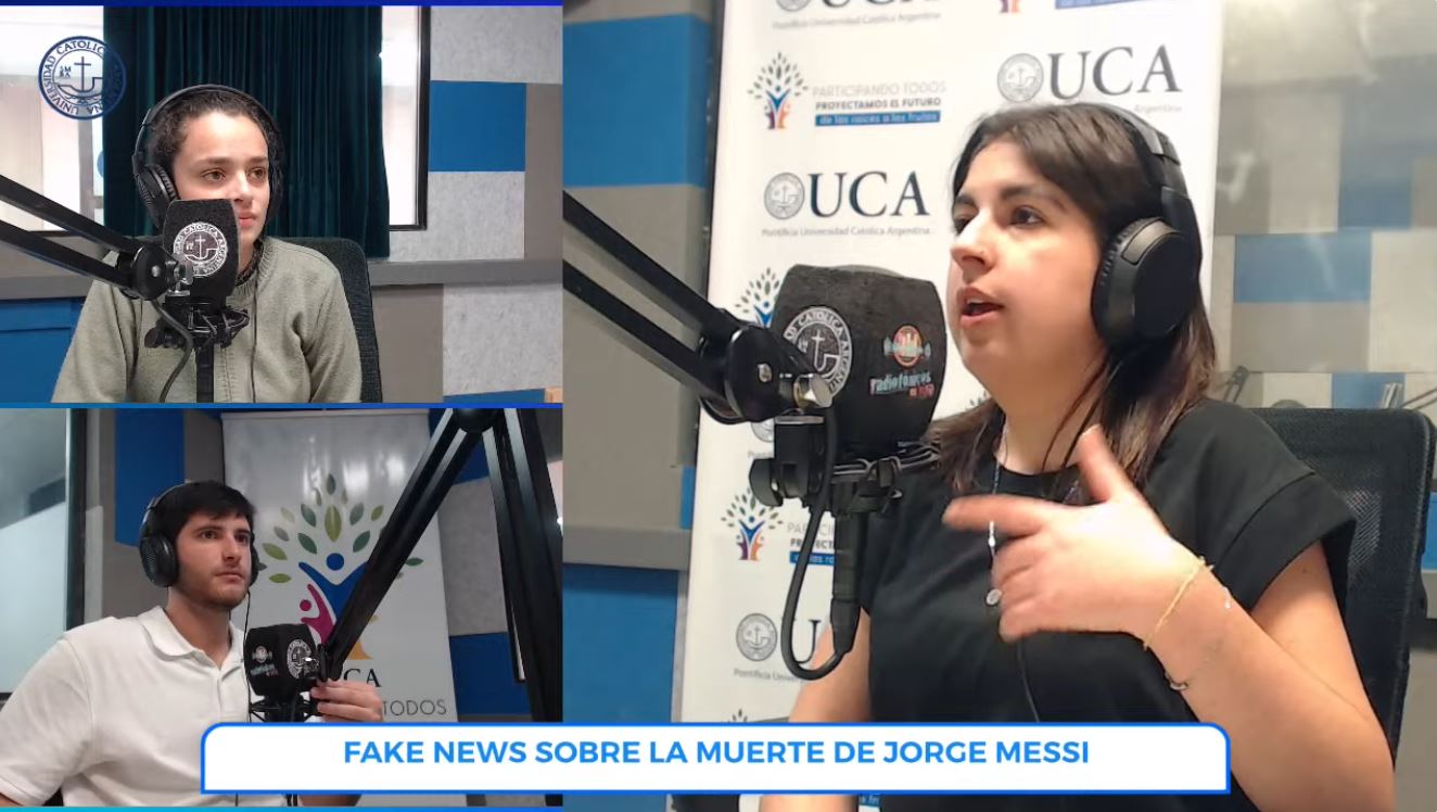 Fake news sobre la muerte de Jorge Messi