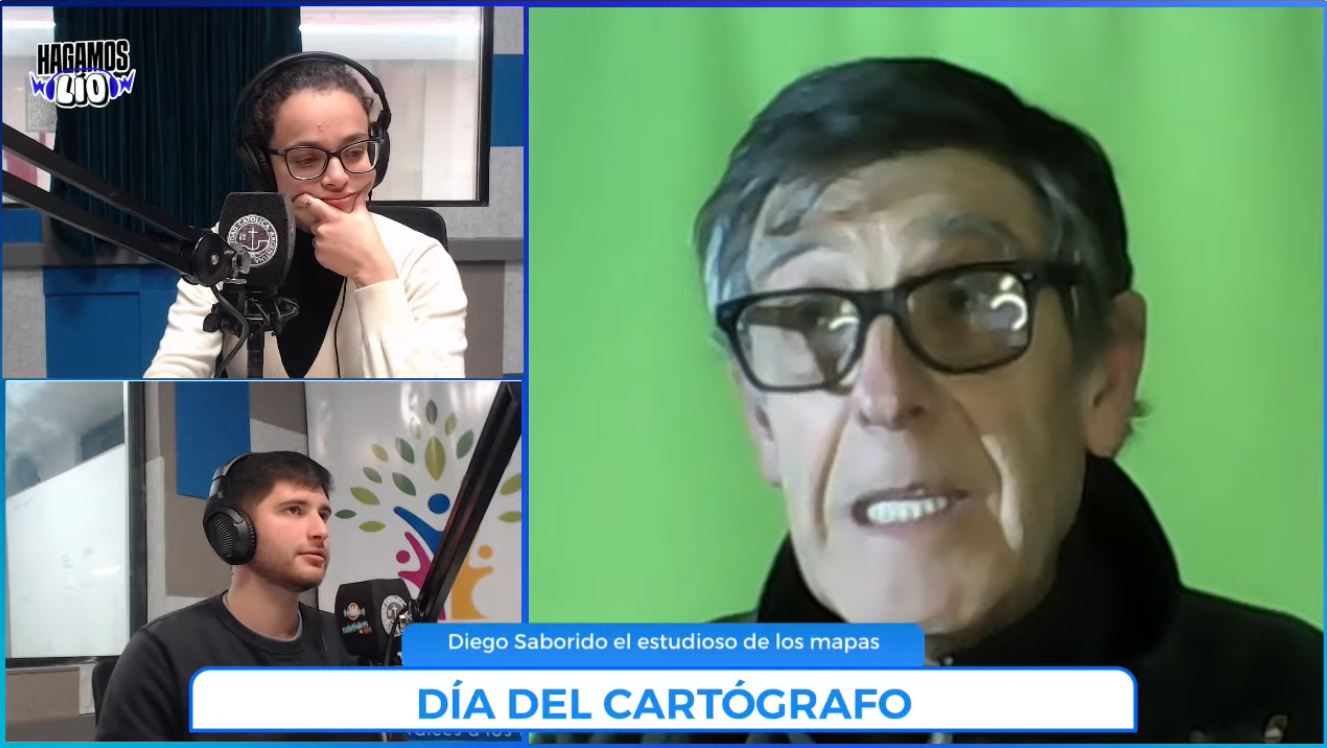 Diego Saborido, el estudioso de los mapas 