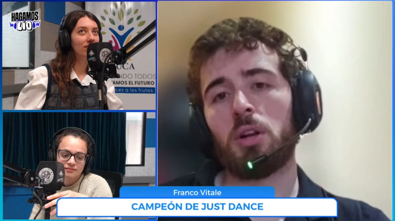 Franco Vitale, campeón mundial de Just Dance