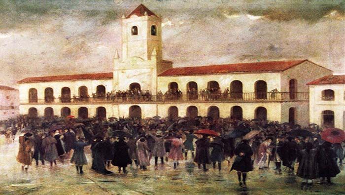 La historia de la Revolución de Mayo