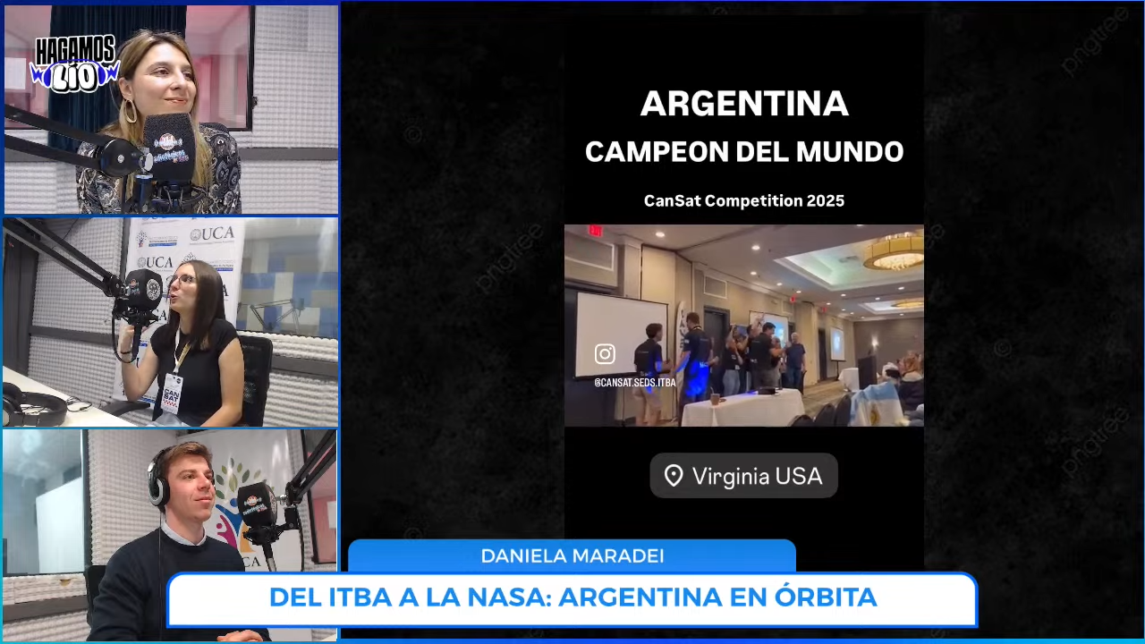 Del ITBA a la NASA: Argentina en órbita