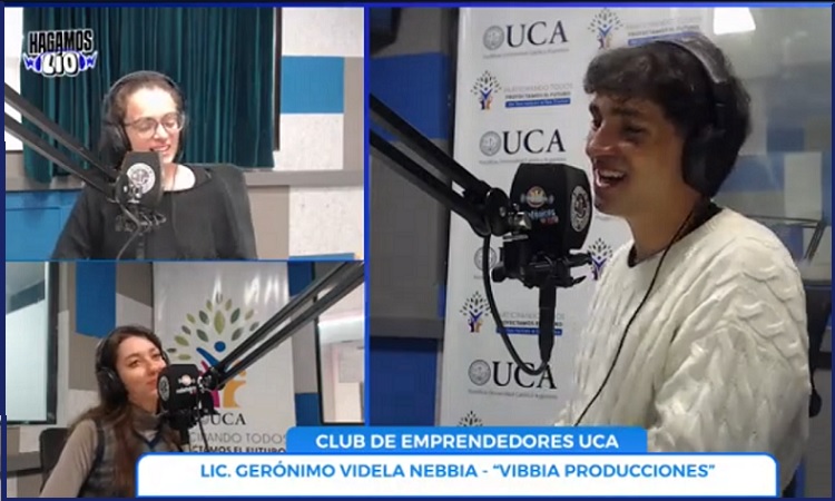 Gerónimo Videla Nebbia, creador de “Vibbia Producciones”