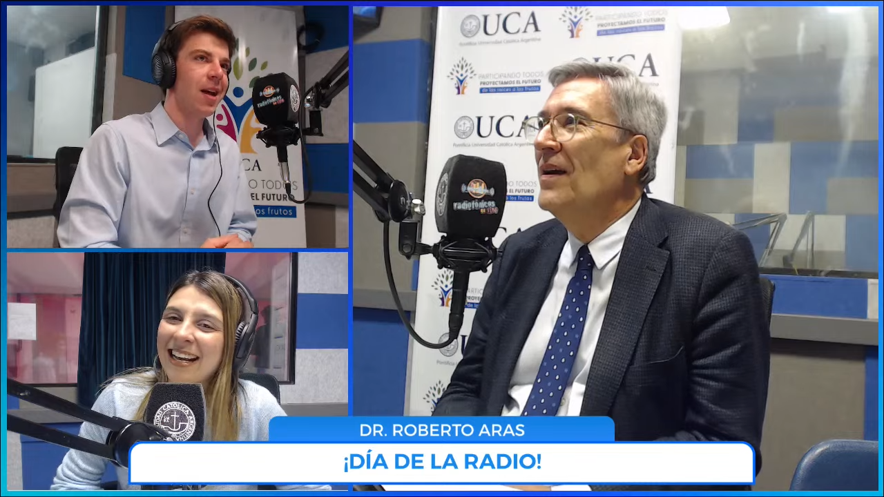 Día de la radio: Nos visita el decano Roberto Aras