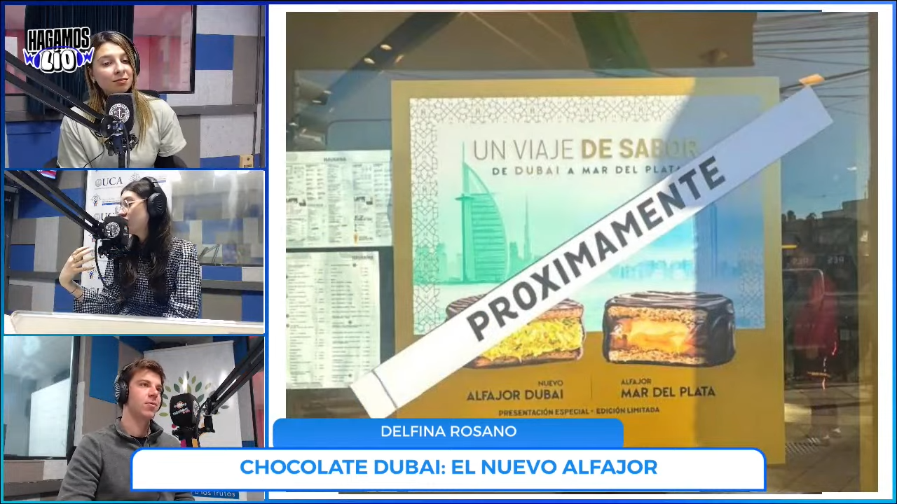 Chocolate Dubai: el nuevo alfajor