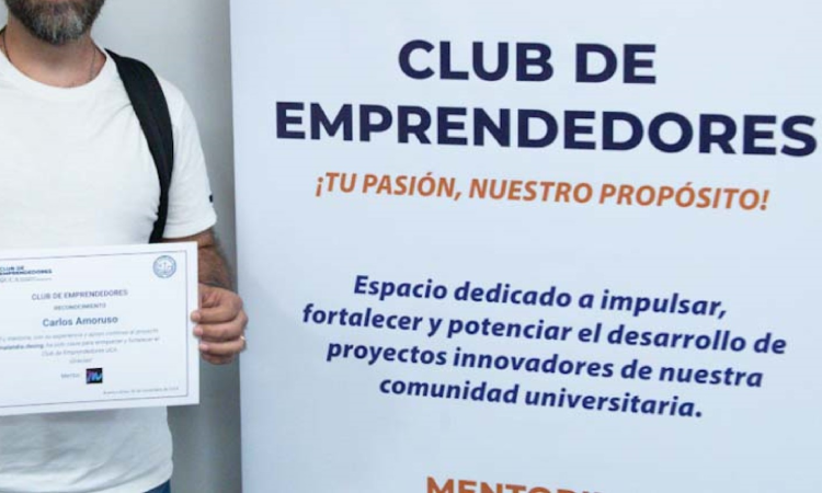 Mario Braga, Mentor del Club de Emprendedores UCA