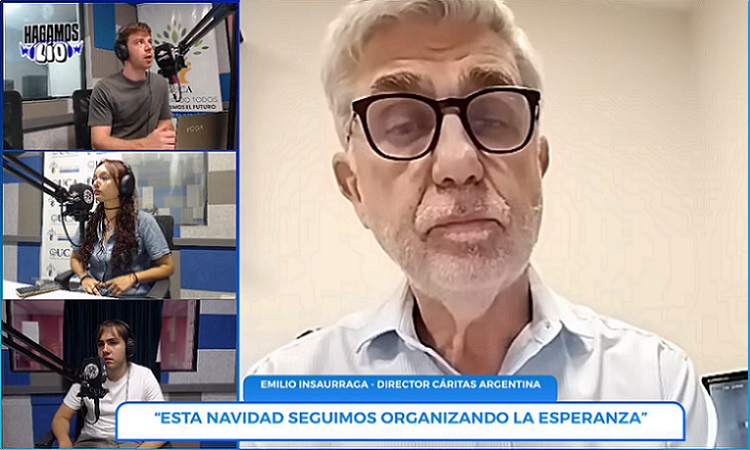 Campaña navideña de Cáritas 