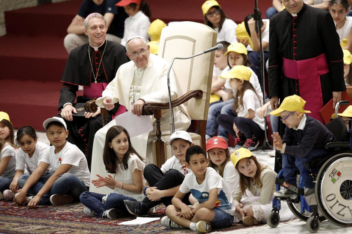 Los gestos del Papa Francisco